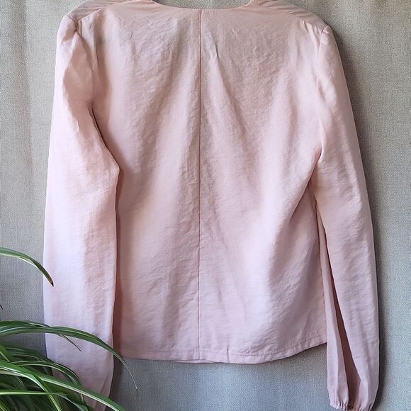 Lingchamp Blouse Nude - Crepe blouse. Size 36 = size S in US. - Picture 10 of 10